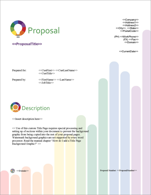 Proposal Pack Decorator #2 Title Page