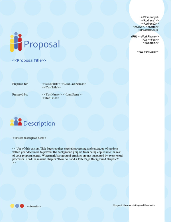 Proposal Pack Artsy #8 Title Page