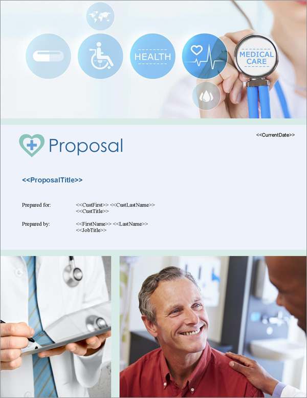 Proposal Pack Healthcare #3 Title Page