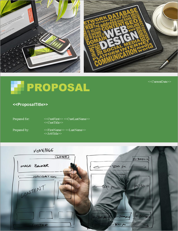 Proposal Pack Web #4 Title Page