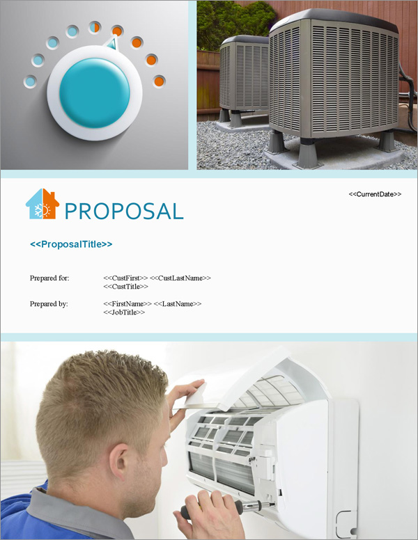 Proposal Pack HVAC 2 Software, Templates, Samples