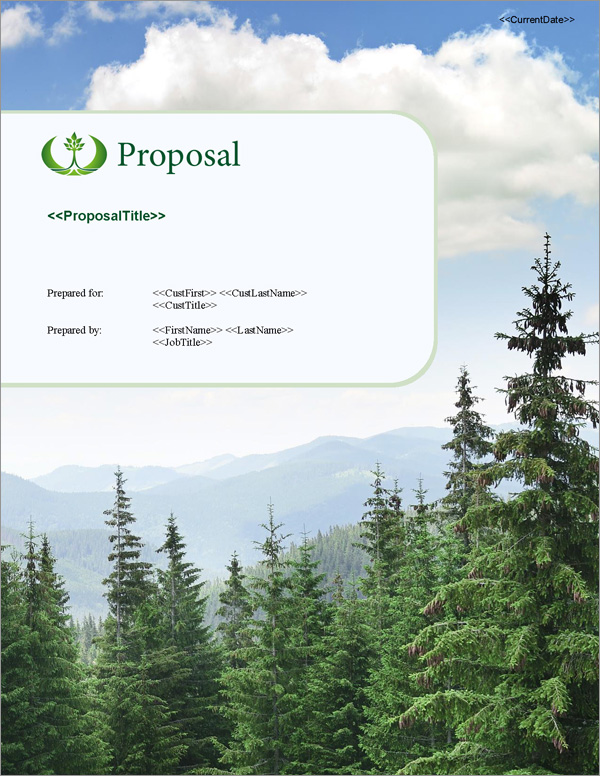 Proposal Pack Resources #1 Title Page