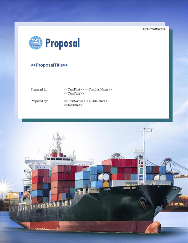 Proposal Pack Transportation #7 Title Page