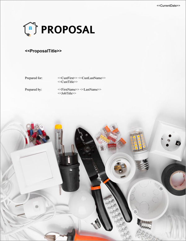 business proposal for electronic shop