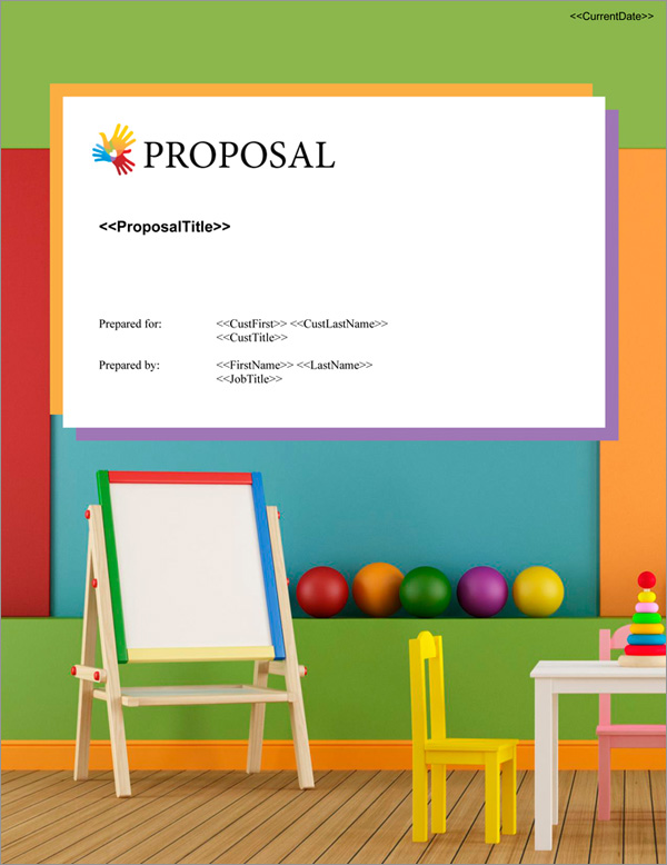 Proposal Pack Children #4 Title Page
