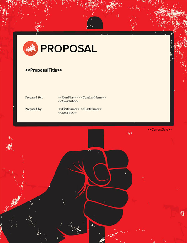 Proposal Pack People #5 Title Page