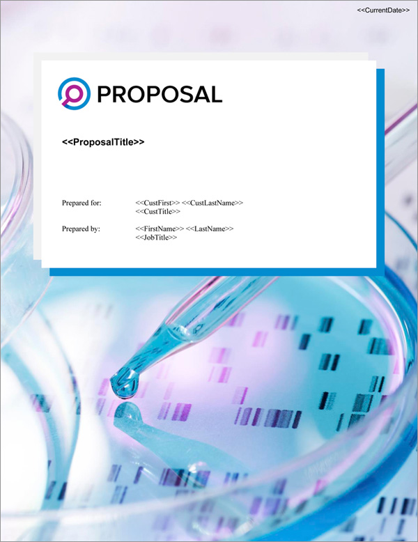 Proposal Pack Science #5 Title Page