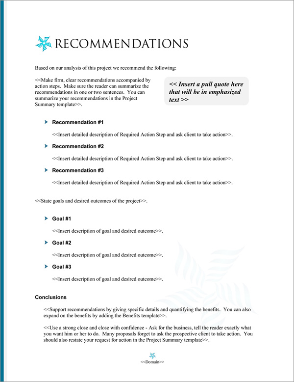 Proposal Pack Vending #2 Recommendations Page Proposal Pack Vending #2 Recommendations Page
