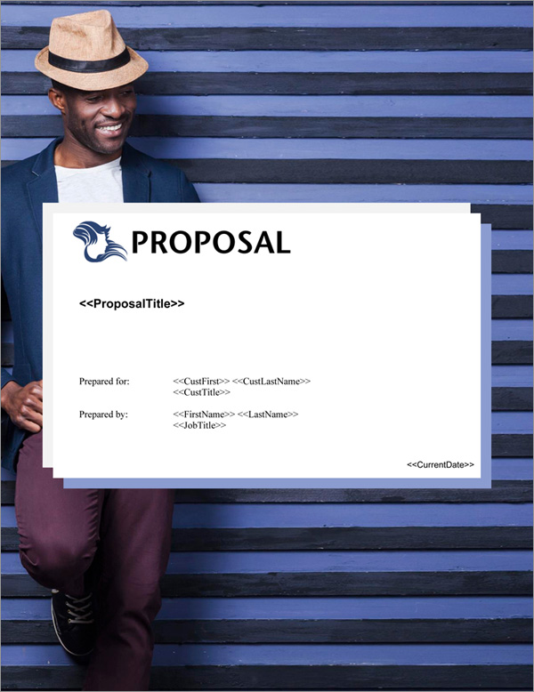 Proposal Pack Fashion #6 Title Page