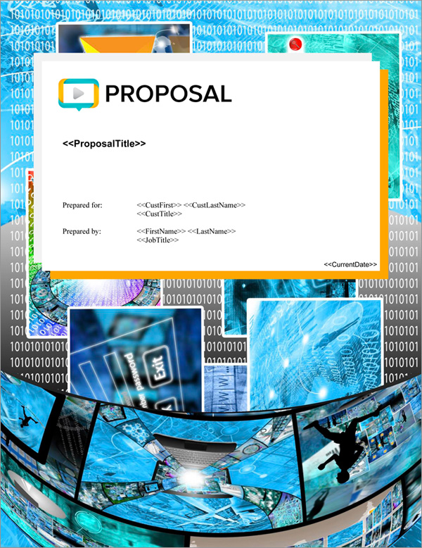 Proposal Pack Multimedia #6 Title Page