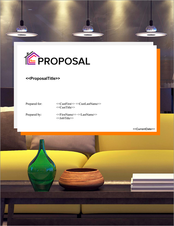 Proposal Pack Decorator #4 Title Page