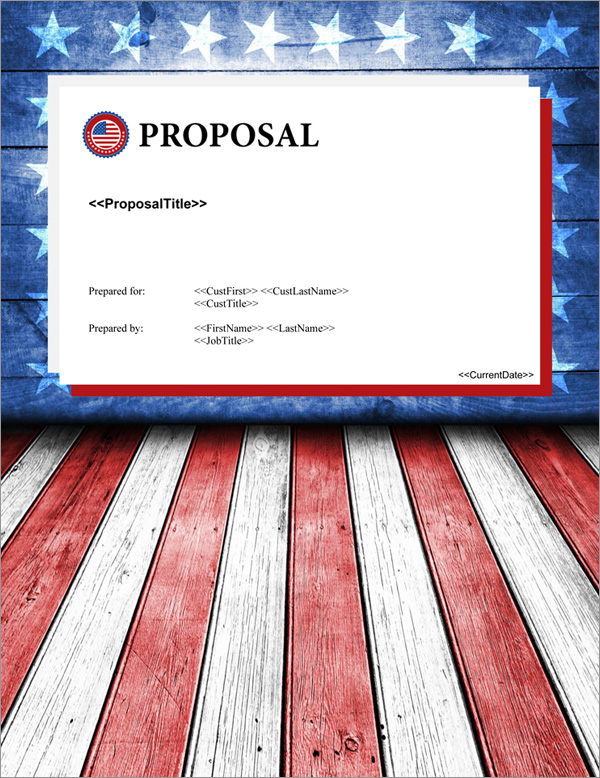 Proposal Pack Flag #7 Title Page