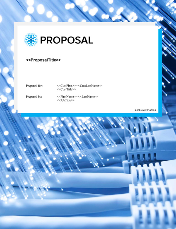 Proposal Pack Networks #5 Title Page
