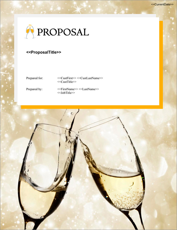 Proposal Pack Bubbles #3 Title Page