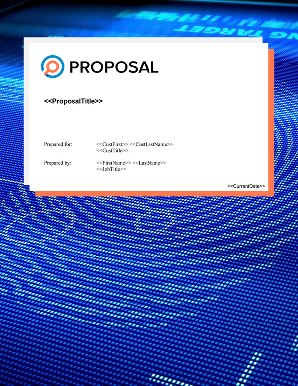 Proposal Pack Investigation #2 Title Page