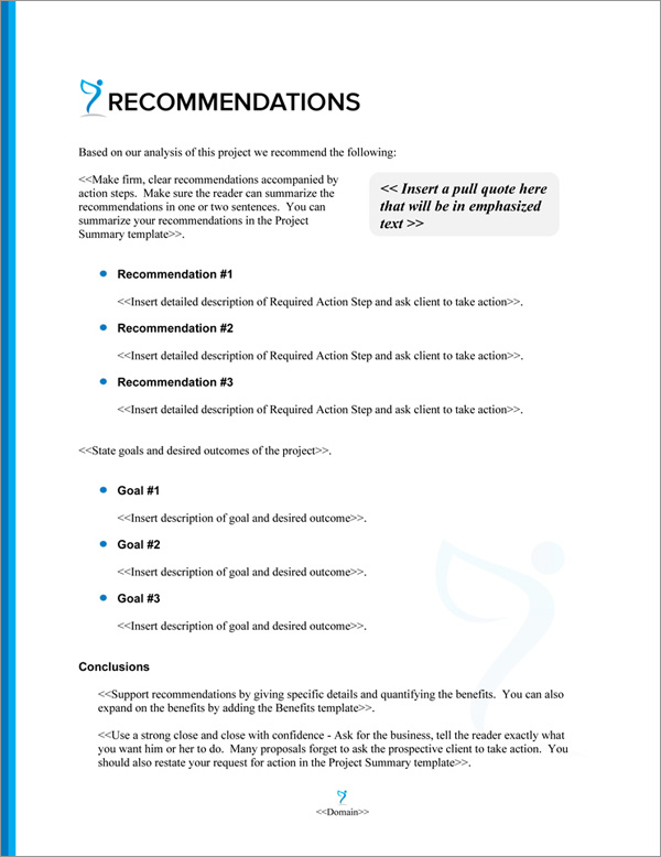 Proposal Pack Artsy #11 Recommendations Page Proposal Pack Artsy #11 Recommendations Page