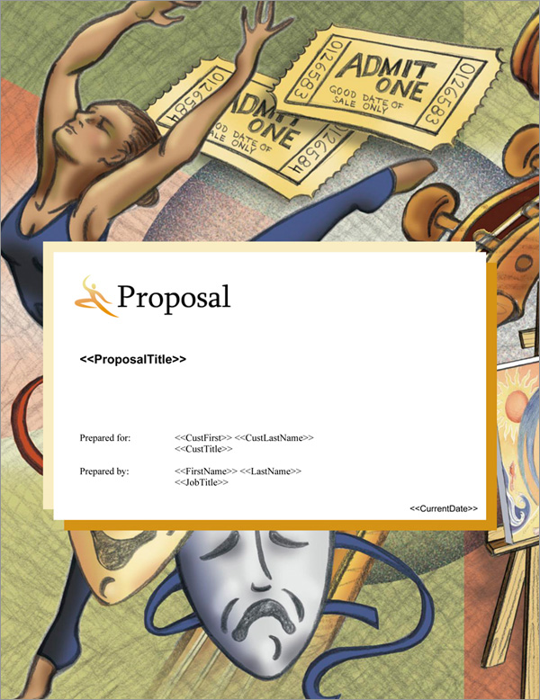 Proposal Pack Entertainment #9 Title Page