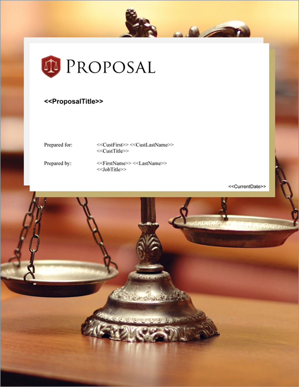Proposal Pack Legal #2 Title Page