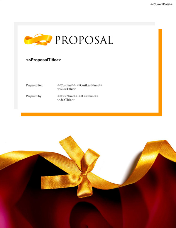 Proposal Pack Elegant #7 Title Page