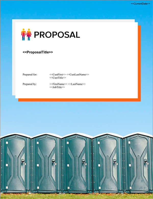 Proposal Pack Sanitation #2 Title Page