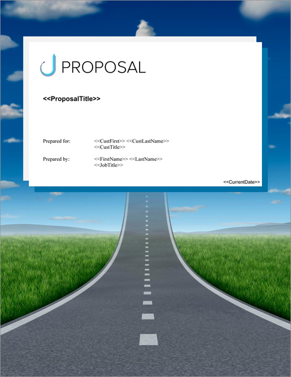 Proposal Pack Classic #21 Title Page