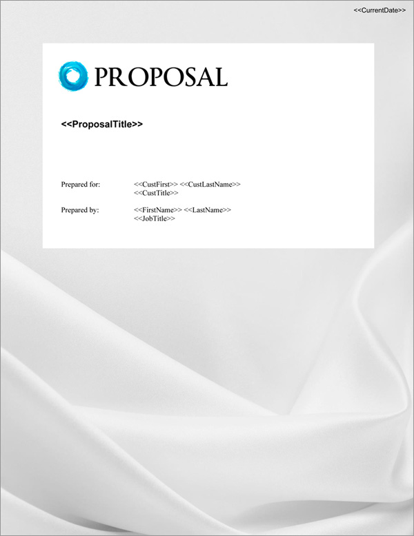 Proposal Pack Elegant #8 Title Page