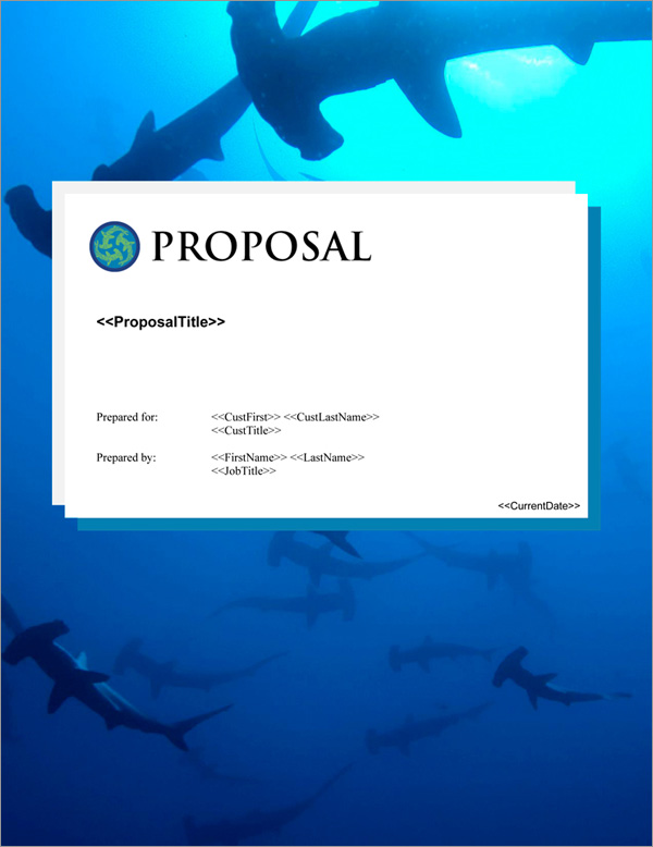 Proposal Pack Nature #11 Title Page