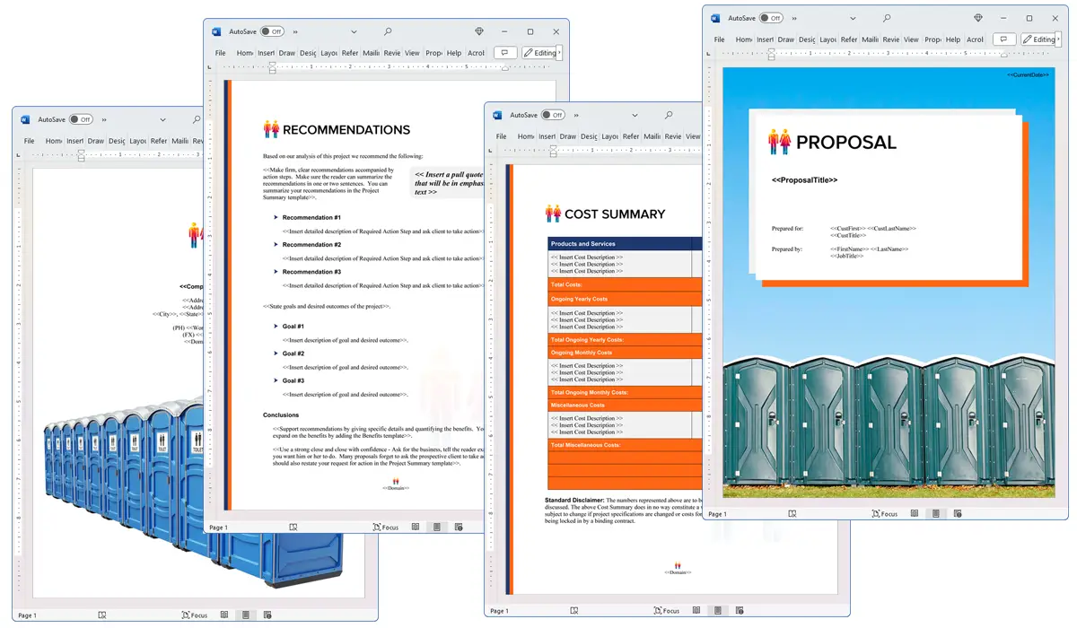 Illustration of Proposal Pack Sanitation #2