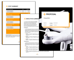 Drone Delivery in Disaster Area Sample Proposal