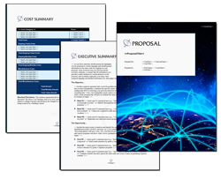 Business Proposal Software and Templates Telecom #4