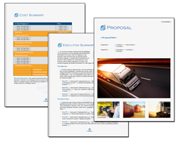 Business Proposal Software and Templates Transportation #5