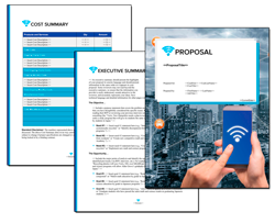 Business Proposal Software and Templates Wireless #4
