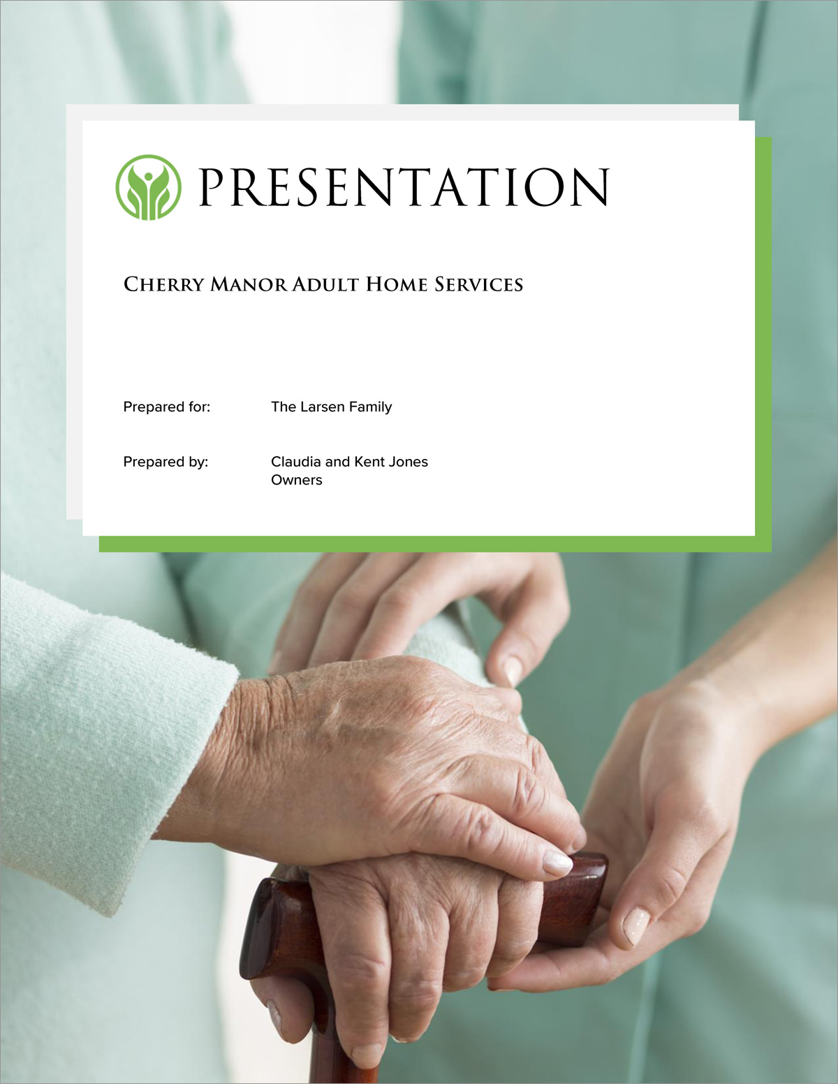 Senior Home Care Sample Proposal 5 Steps