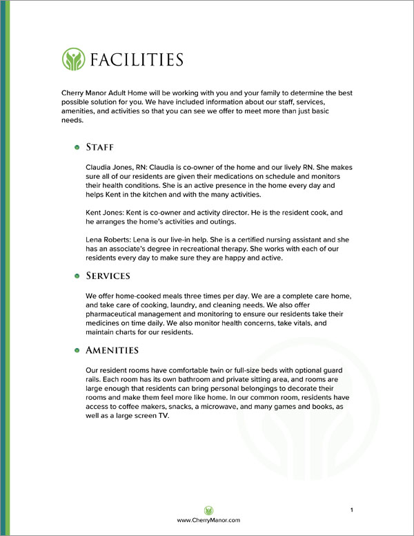 Proposal Pack Healthcare #7 Body Page