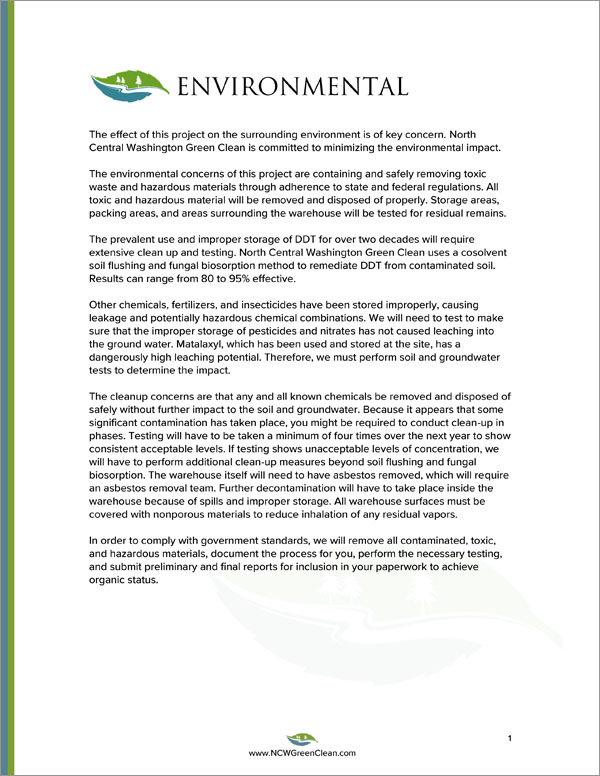 research proposal on environmental policies