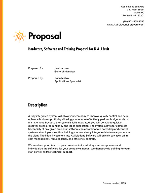 Proposal Pack Minimalist #1