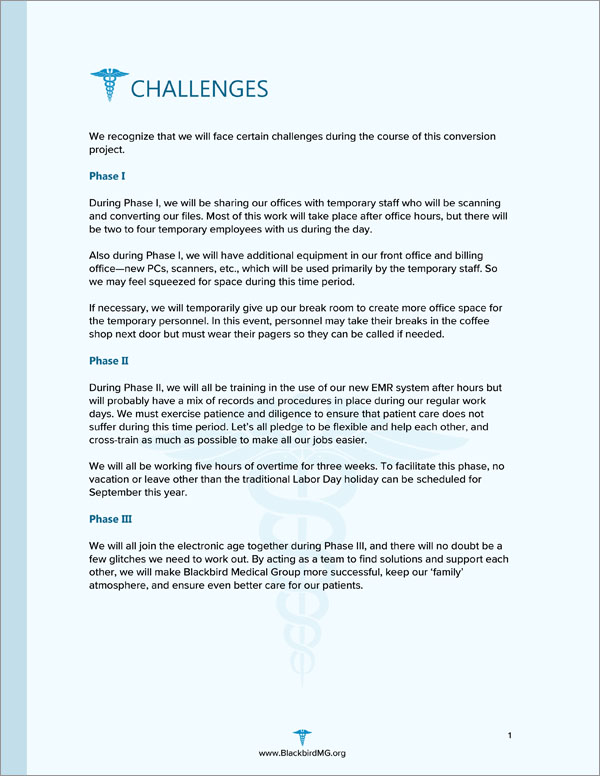 Proposal Pack Medical #7 Body Page