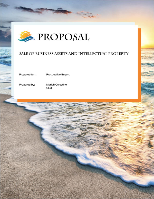 Proposal Pack Nature #7 Title Page