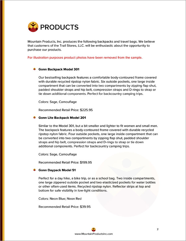 Proposal Pack Business #24 Body Page