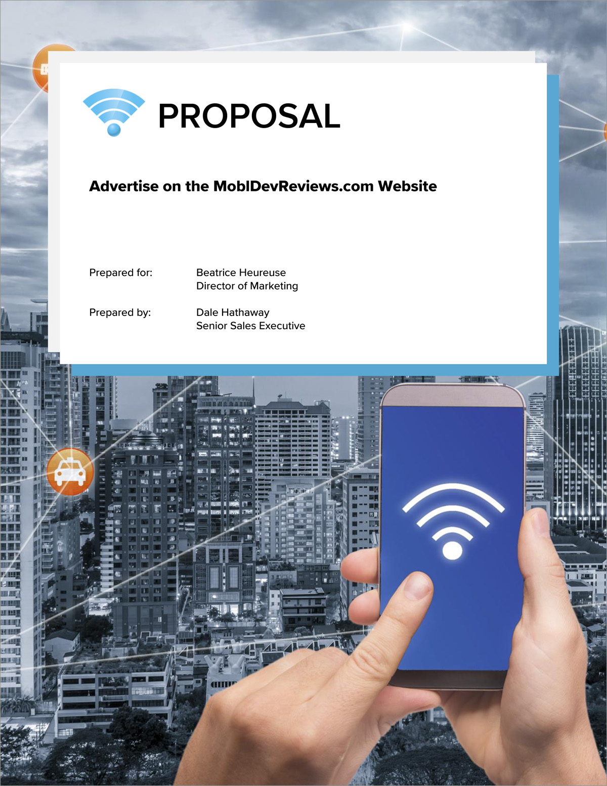 Website Advertising Offer Sample Proposal - 30 Steps