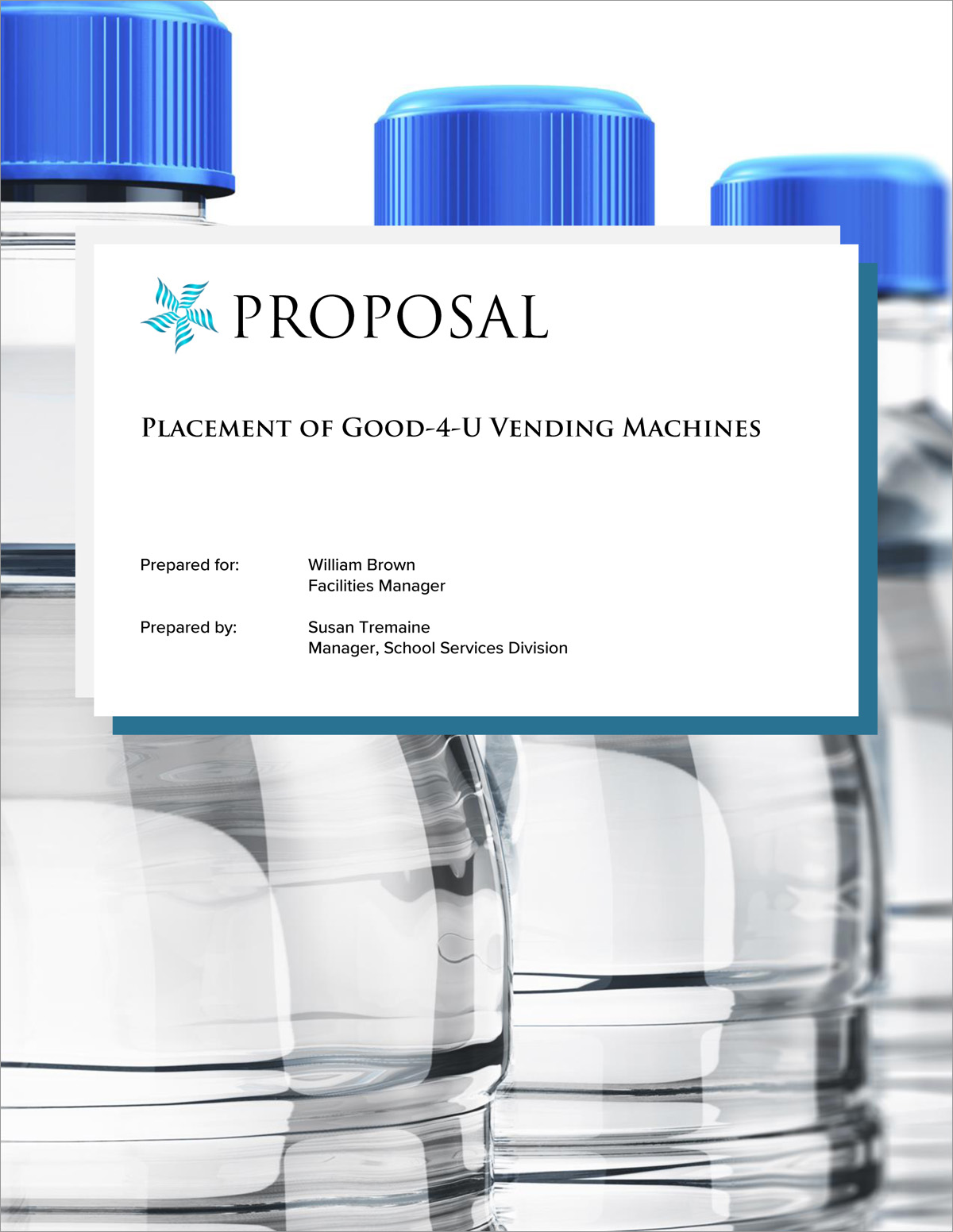 Vending Machine Placement Sample Proposal 5 Steps