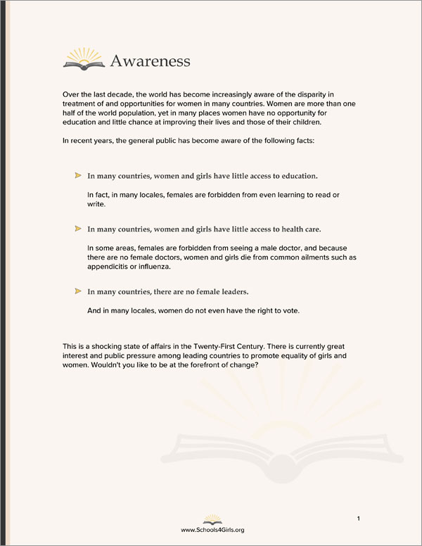 Proposal Pack Books #3 Body Page