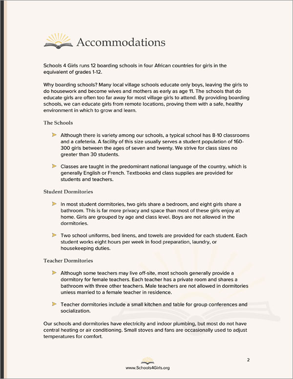 Proposal Pack Books #3 Body Page