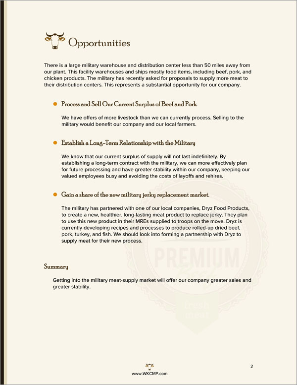 Proposal Pack Ranching #1 Body Page