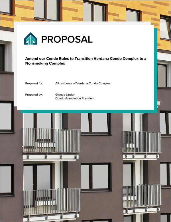 Proposal Pack Real Estate #8 Title Page