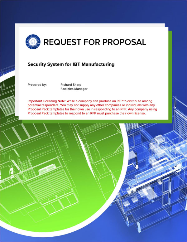 Proposal Pack Wireless #5 Title Page