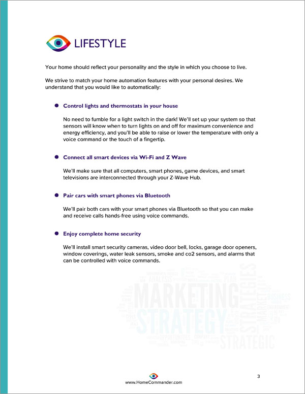 Proposal Pack Marketing #2 Body Page