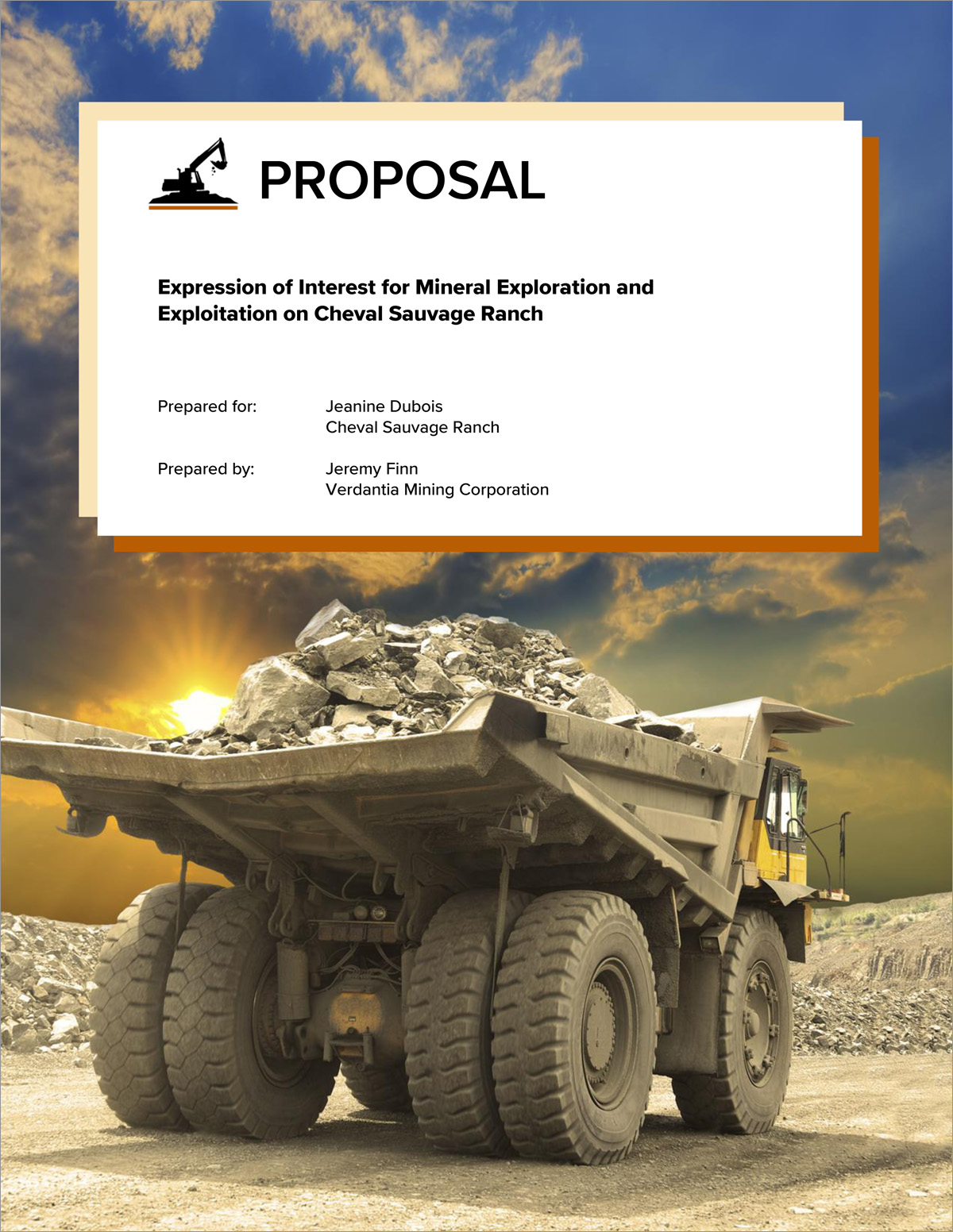business plan for mining company pdf
