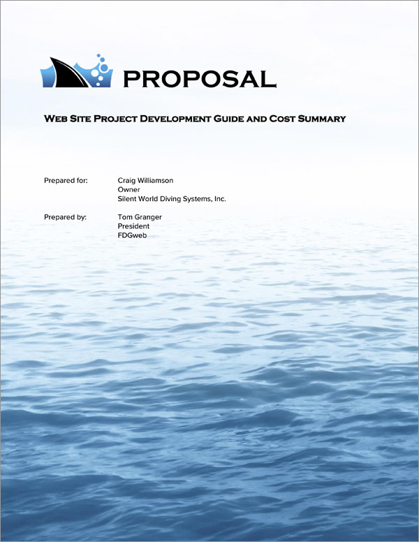 Proposal Pack Business #21 Title Page