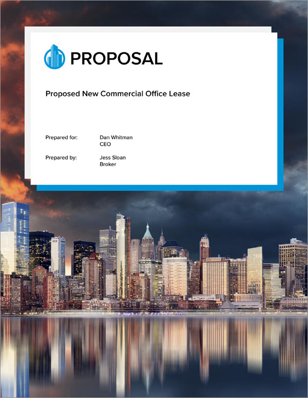 Proposal Pack Skyline #5 Title Page